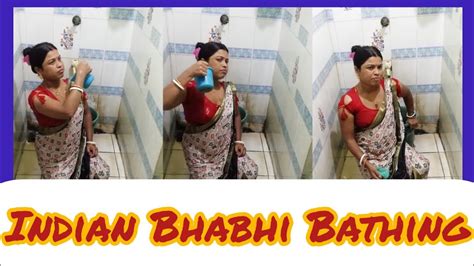 bhabhi bath video|bathing vlog video.